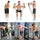 Bodybuilding Resistance Bands Set – 5 Bands with Handles, Straps & Door Anchor