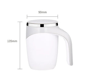 Electric Stirring Cup – Full-Automatic Magnetic Rotating Coffee Mug, Rechargeable