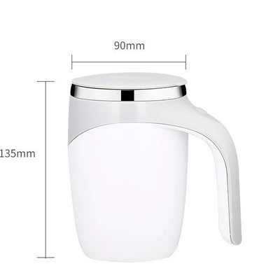 Electric Stirring Cup – Full-Automatic Magnetic Rotating Coffee Mug, Rechargeable