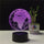 USB Night Light 3D Earth Globe Table Lamp – RGB Creative Decor